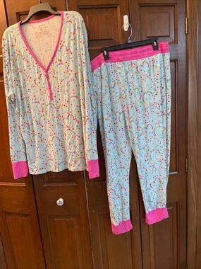 Little Sleepies Besties BFFS  Women’s 3XL Long Sleeve Pajama Set Pants Bamboo